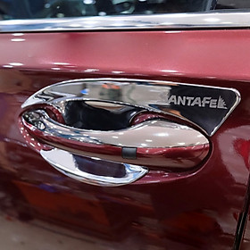 Chén Cửa  - Hõm Tay Nắm Cửa Chống Trầy Xước Dành Cho Xe HYUNDAI SANTAFE 2019