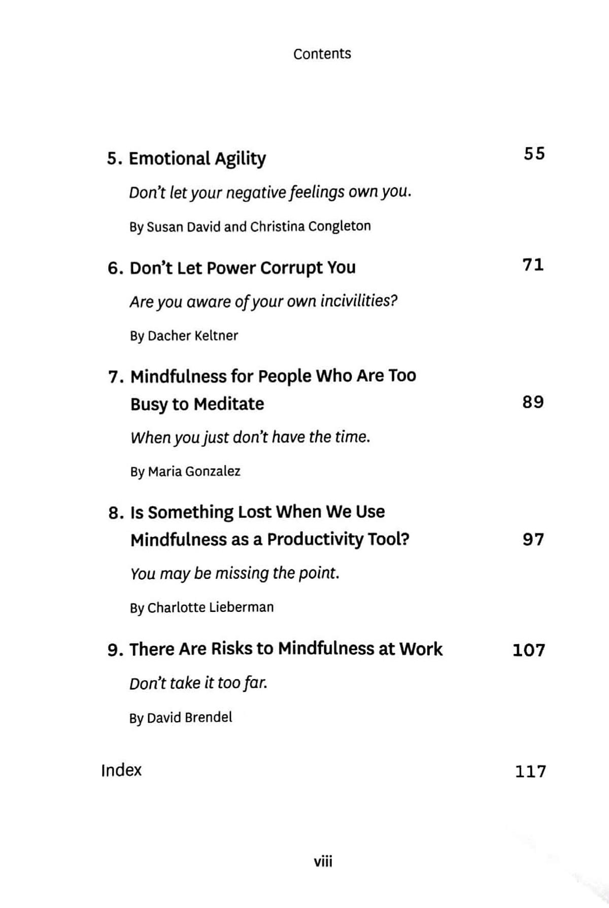 Mindfulness (Harvard Business Review Emotional Intelligence Series)