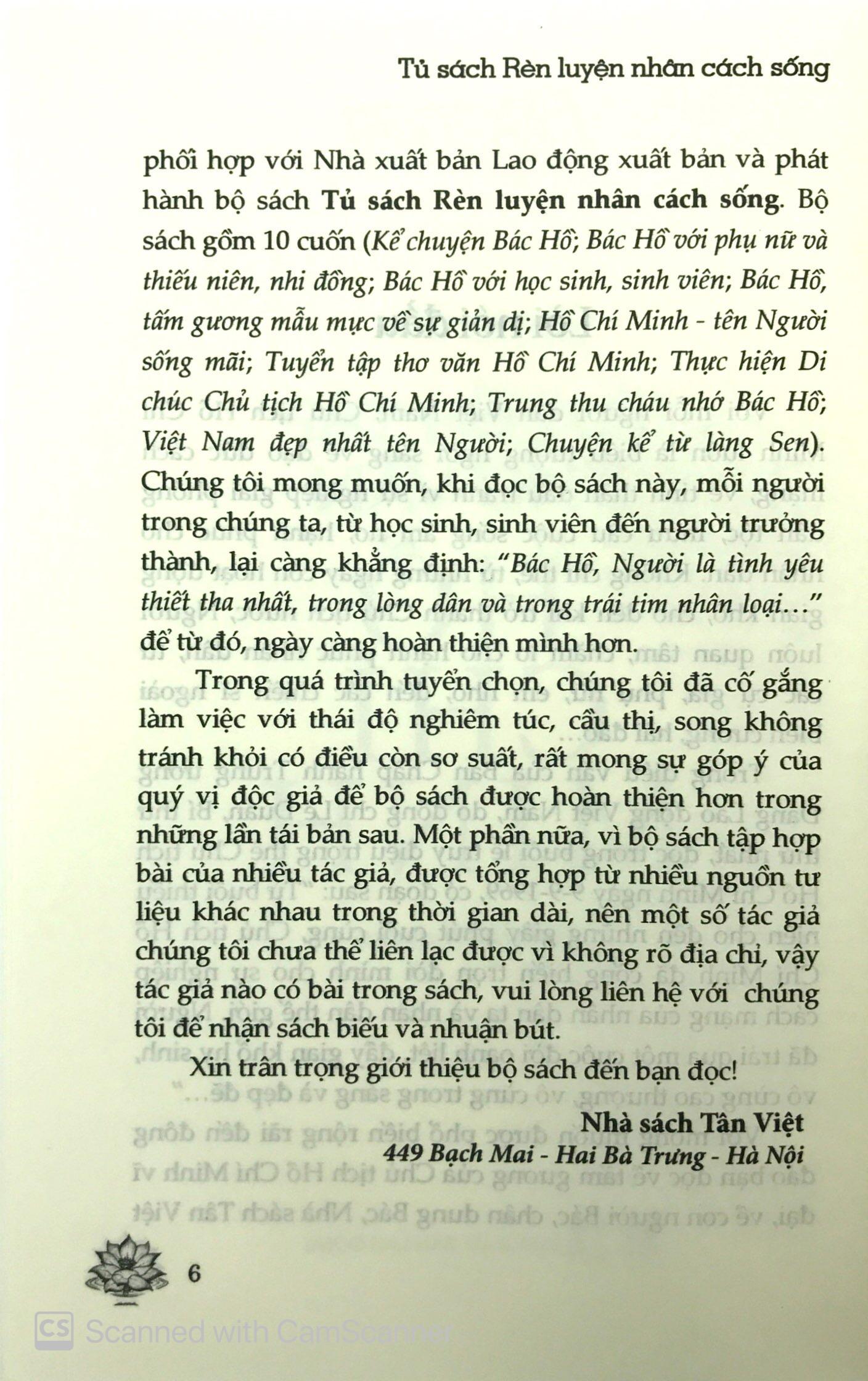 Tuyển Tập Thơ Văn Hồ Chí Minh