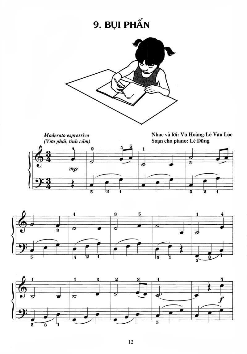 Piano Cho Thiếu Nhi - Tập 4 (Kèm CD + links tải MP3)