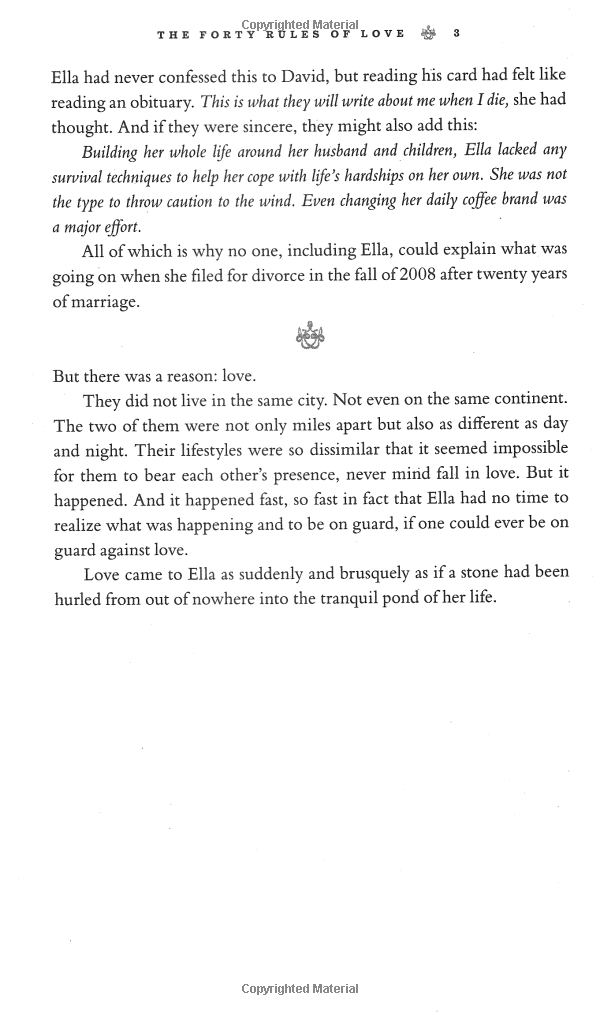 The Forty Rules of Love