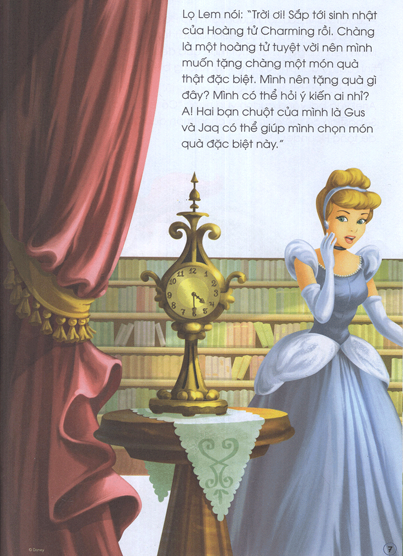 Sách - Các Kĩ Năng Học Tập Của Disney - Cùng Học Từ Vựng (Lứa tuổi 6-7 Tuổi)