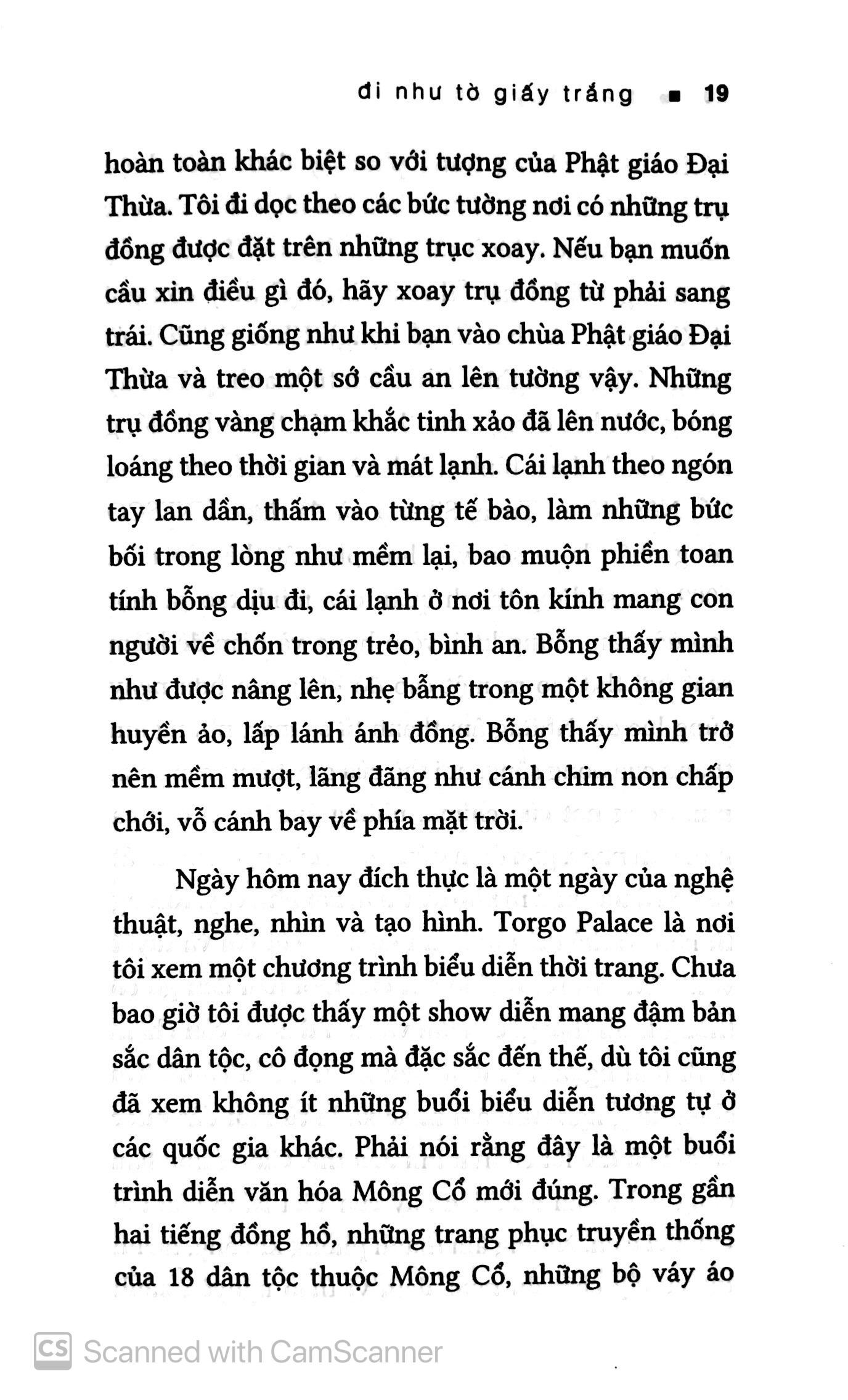 Đi Như Tờ Giấy Trắng