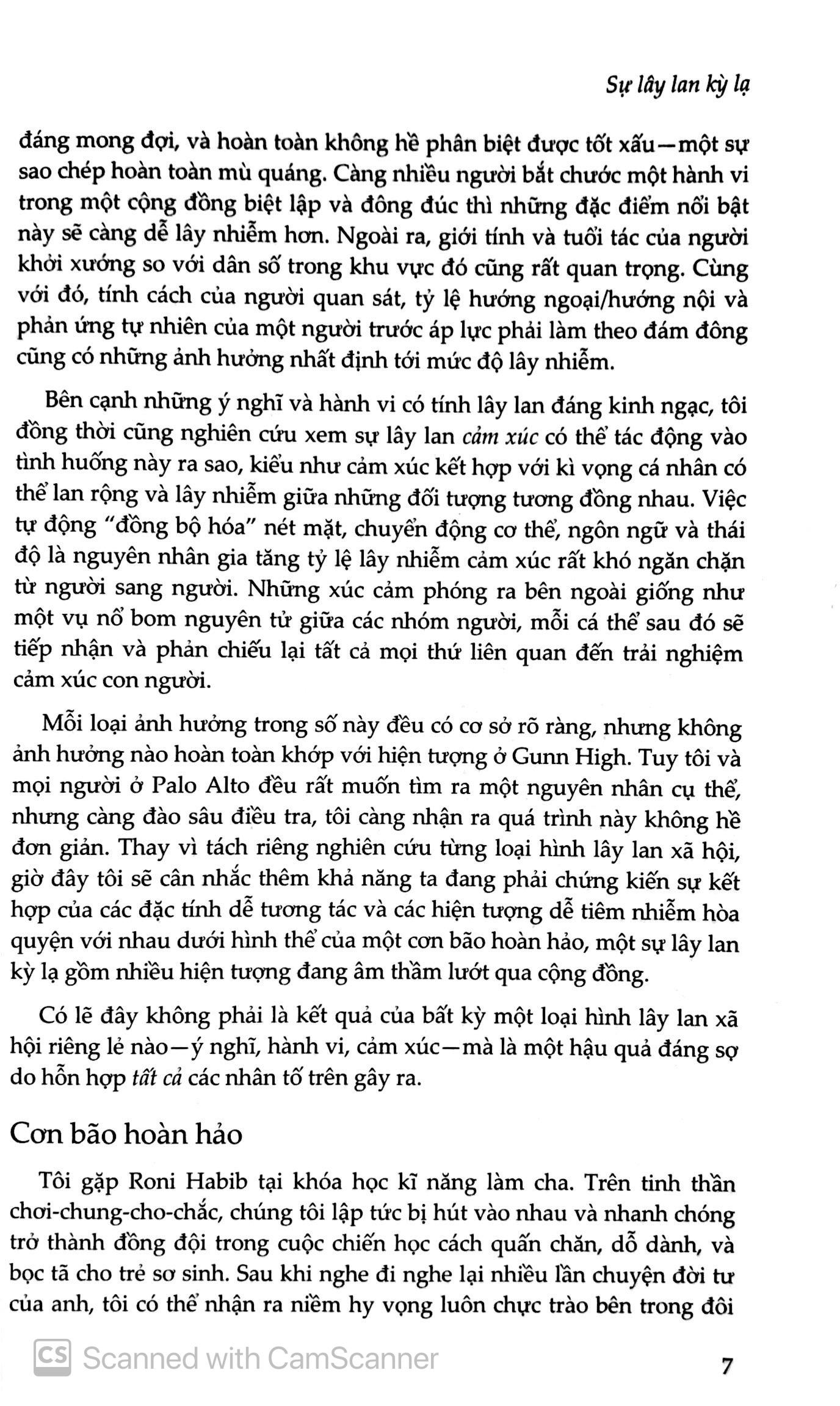 Sự lây lan kỳ lạ