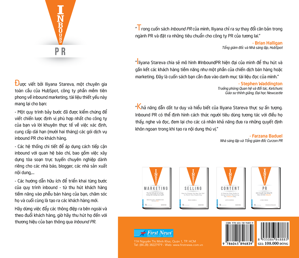 Inbound PR - Dịch Chuyển Hoạt Động Theo Mô Hình Inbound