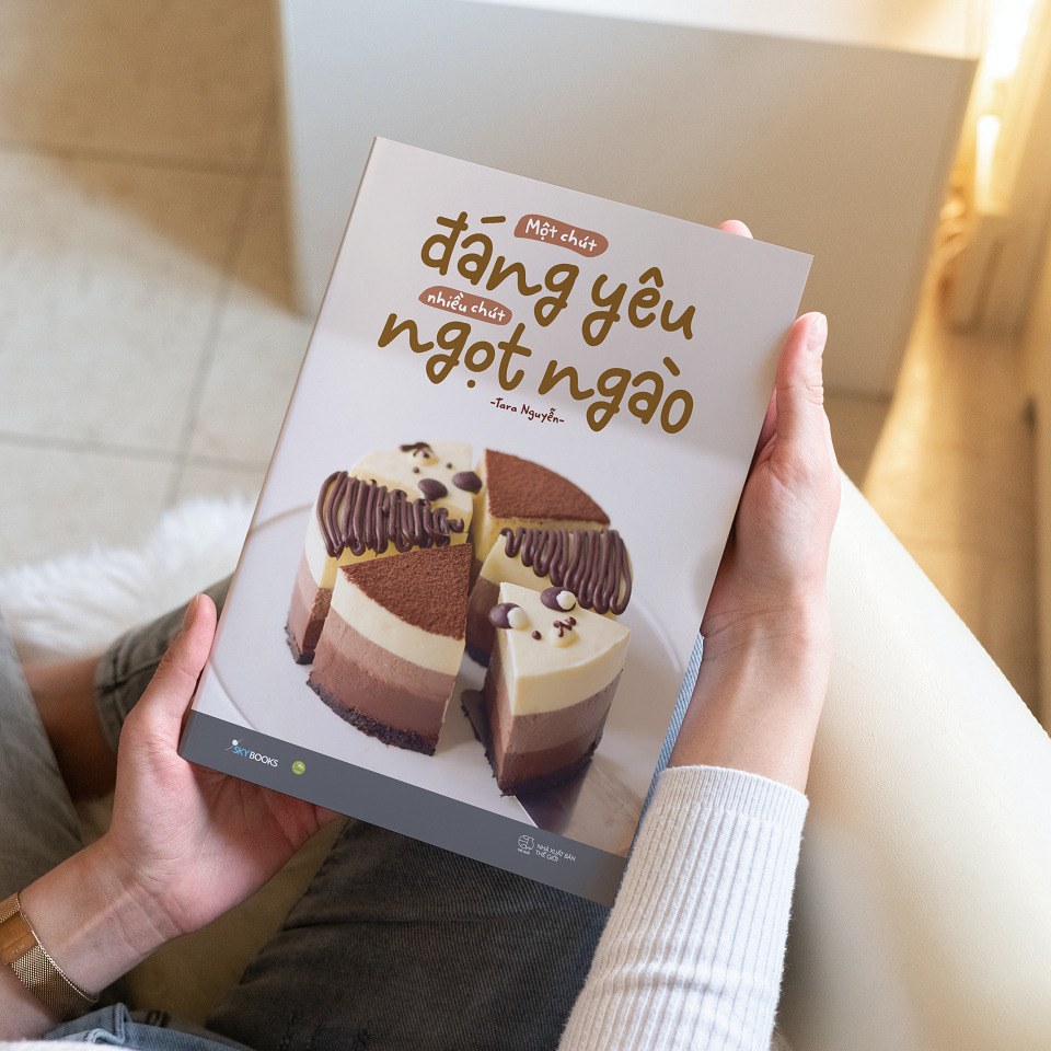 Sách Combo 2 Cuốn Vào Bếp: Một Chút Đáng Yêu Nhiều Chút Ngọt Ngào sky + Ngẫu Hứng Cùng Cake pn