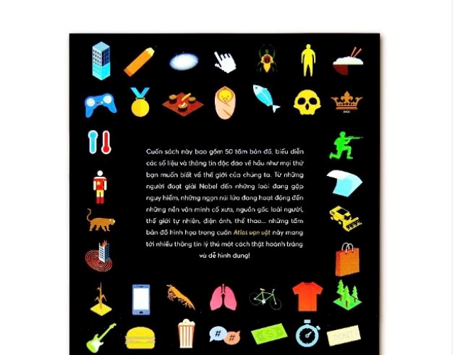 Sách - Atlas vạn vật (Atlas of Everything) (Nhã Nam HCM)