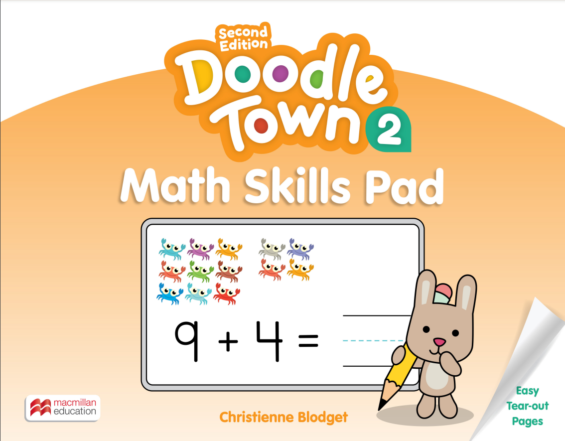 Doodle Town Level 2 Math Skills Pad 2nd Edition