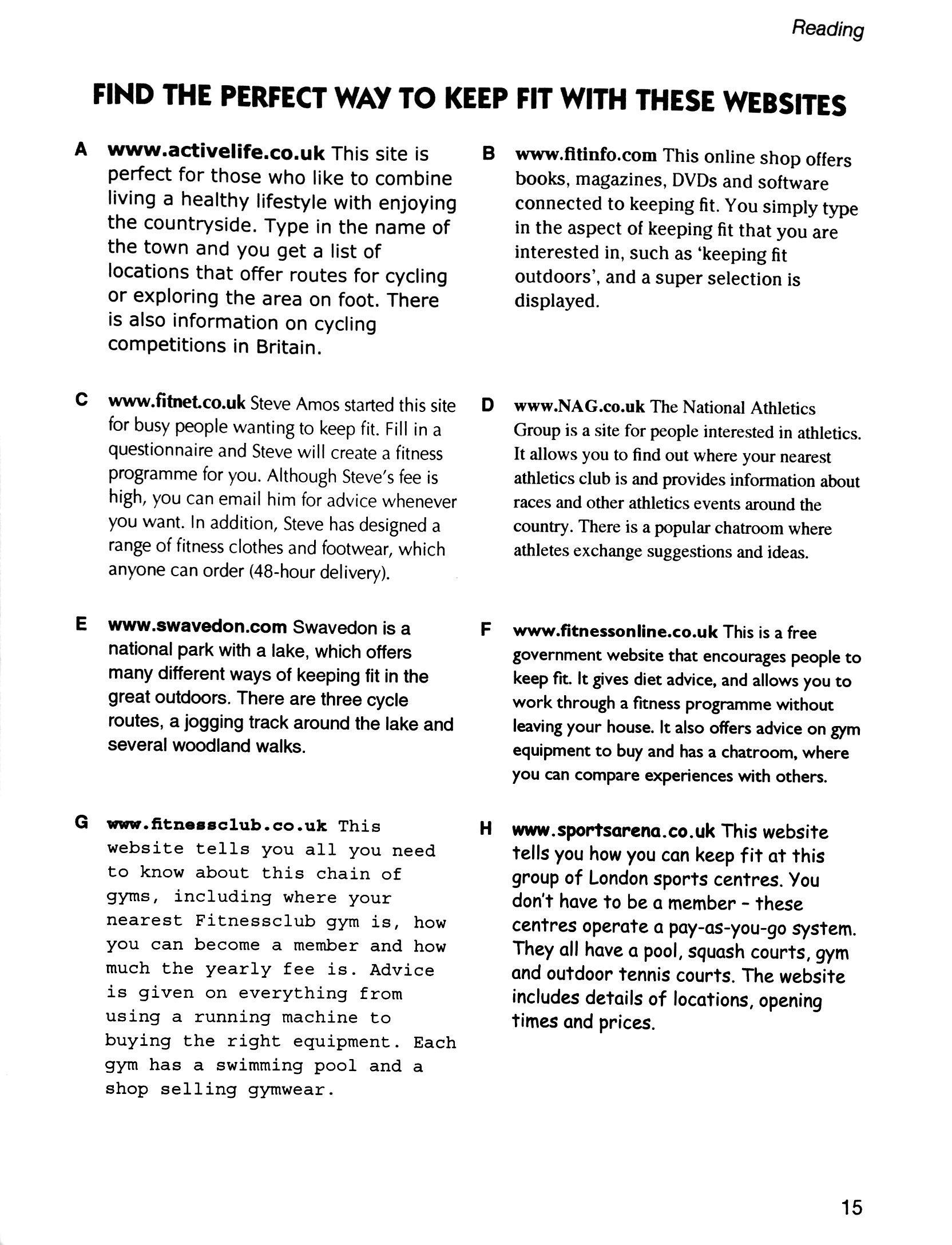 Cambridge Preliminary English Test 6 Student
