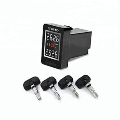 Cảm biến áp suất lốp trong cao cấp thương hiệu Careud dành cho các hãng xe - Cảnh báo áp suất, chính xác: ±1.5PSI (±0.1bar) - Điện áp: 8-16V - Hàng Nhập Khẩu