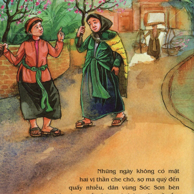 Tranh Truyện Dân Gian Việt Nam: Sự Tích Hoa Đào, Hoa Mai