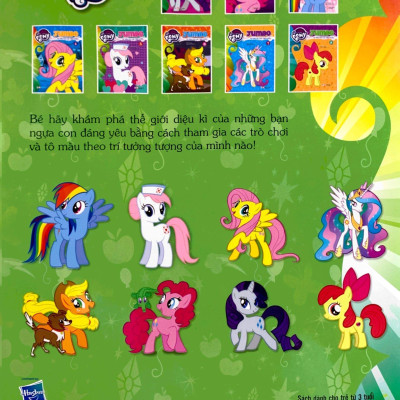 My Little Pony - Jumbo Tô Màu Và Các Trò Chơi 6