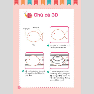 Tập Vẽ Tranh 3D - Khơi Nguồn Sáng Tạo - Cấp Độ 4 - Động Vật