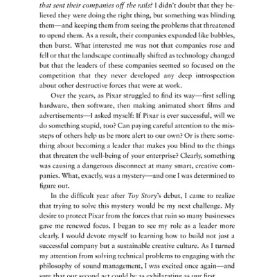 Creativity, Inc. : Overcoming the Unseen Forces That Stand in the Way of True Inspiration