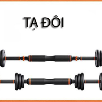 Bộ Tạ Tay Đa Năng Điều Chỉnh 40Kg Composite  6 Trong 1 FED-130240 Cao Cấp