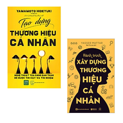 Combo 2 Cuốn Khởi Nghiệp Hay-  Tạo Dựng Thương Hiệu Cá Nhân+Hành Trình Xây Dựng Thương Hiệu Cá Nhân