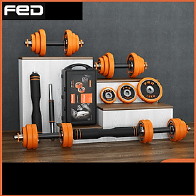 Bộ Tạ Tay Điều Chỉnh Đa Năng 4 IN 1 FED Tạ Gang Mã Niken loại 30kg --- Hàng Chính Hãng