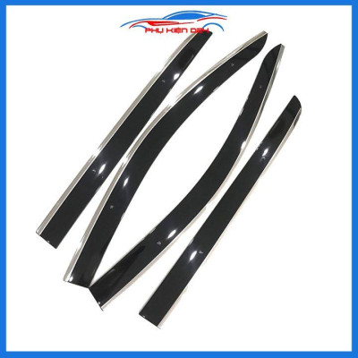 Vè mưa Nissan Almera 2020-2021-2022 chỉ Inox che mưa bảo vệ xe