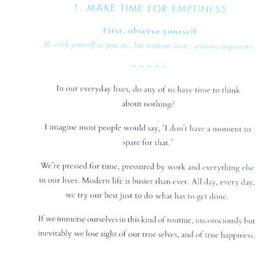 Zen: The Art Of Simple Living