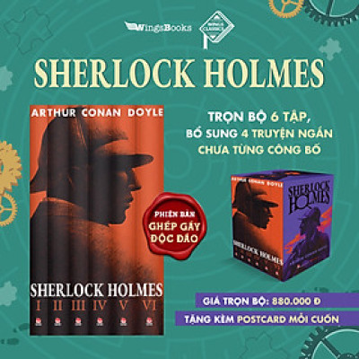 Sách Boxset Sherlock Holmes (Trọn bộ 6 tập) - Chang Book
