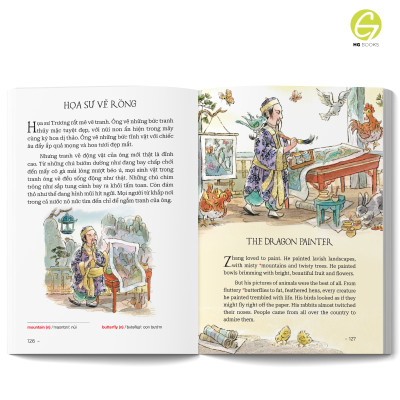 Sách Song Ngữ - 10 phút đọc truyện trước giờ đi ngủ: Truyện thần tiên - khơi dậy trí tưởng tượng, phát triển tư duy