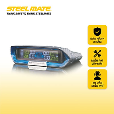Cảm biến áp suất lốp năng lượng mặt trời TP-MT11 PRO STEELMATE
