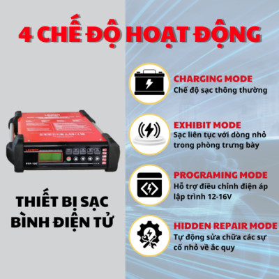 Thiết bị sạc bình cung cấp điện ô tô LAUNCH PFP-150