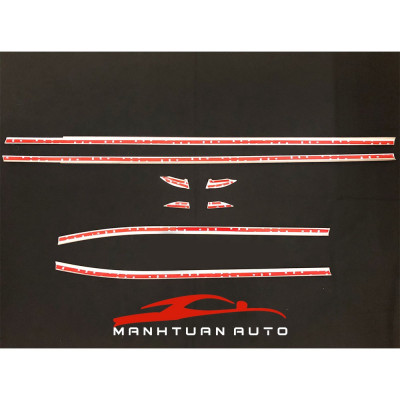 Nẹp viền chân kính xe Vinfast Fadil 2019-2021 inox cao cấp