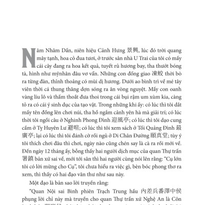 Sách - Thượng Kinh Ký Sự - Bìa Cứng