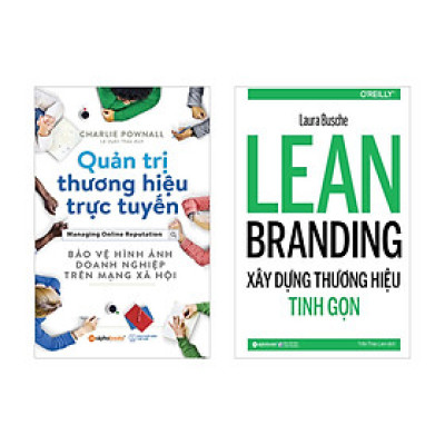 Combo Xây Dựng Thương Hiệu Tinh Gọn + Quản Trị Thương Hiệu Trực Tuyến 