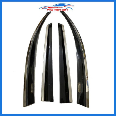 Vè che mưa cho xe ô tô Tucson 2022-2023 chỉ inox cao cấp
