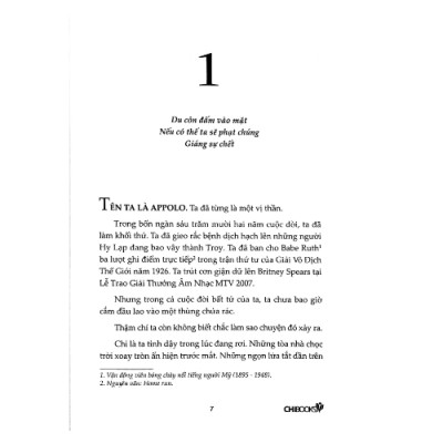 Những Thử Thách Của Apollo 1 - Sấm Truyền Bí Ẩn - Tái Bản 2022 (CB)