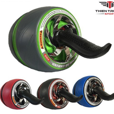 Con lăn tập bụng AB Carver Pro kèm thảm kê gối, có lò xo kéo về tiện lợi dễ sử dụng