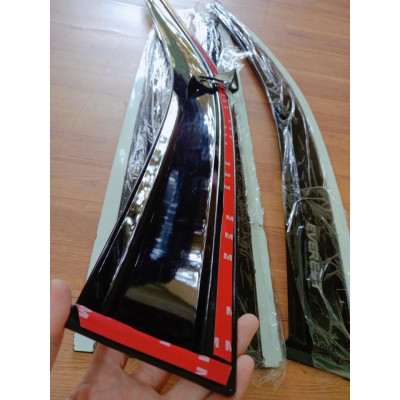 Vè che mưa xe Everest 2016-2022 chỉ inox cao cấp