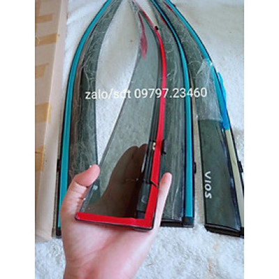 Vè che mưa vios chỉ mạ loại cao cấp 2014-2018, có liên hệ bảo hành 1 đổi 1 trong 30 ngày