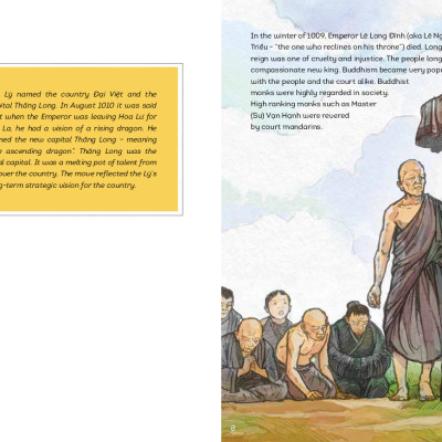 A HISTORY OF VIETNAM IN PICTURES - THE DAWN OF THĂNG LONG (IN MÀU, BÌA MỀM)