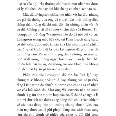 Sách - Jesse Livermore - Reminiscences Of A Stock Operator - Hồi Ức Của Một Thiên Tài Đầu Tư Chứng Khoán