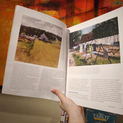 Sách - Painting Landscapes by Kevin Scully - Art Book in English - Sách Nghệ thuật Tiếng Anh