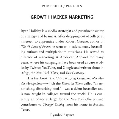 Growth Hacker Marketing: A Primer on the Future of PR, Marketing, and Advertising