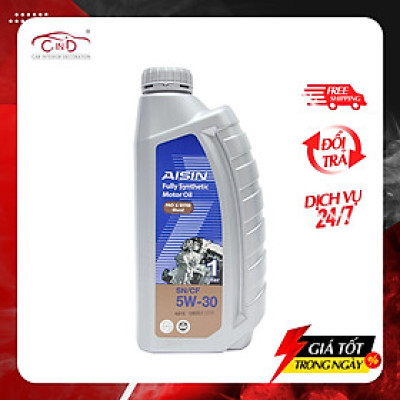 Nhớt Động Cơ AISIN ESEN0531P 5W-30 SN / CF Pao & Ester Blend 1L