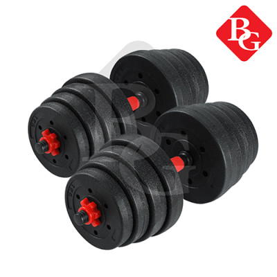 BG BỘ TẠ 30KG Tạ Tập Tay Đa Năng Điều Chỉnh 2 in 1 Kết Hợp Tạ Đẩy ( hàng nhập khẩu)