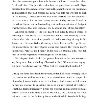 Barack And Joe: The Making Of An Extraordinary Partnership