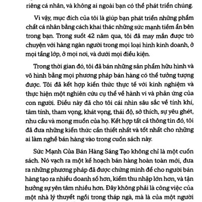 Sức Mạnh Của Bán Hàng Sáng Tạo (HNB)