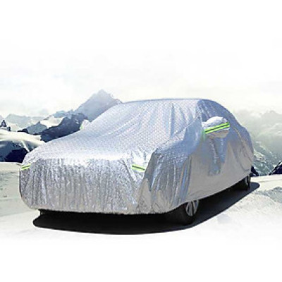 Bạt Phủ Ô Tô 4 Chỗ - 7 Chỗ - Bạt Phủ Trùm Xe Ô Tô + Quà Tặng Túi Thơm Hình Cây Thông Treo Xe 