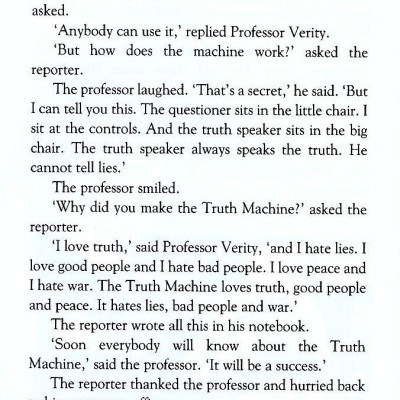 The Truth Machine: Beginner