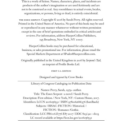 The Essex Serpent [TV Tie-in]