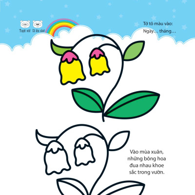 Bé Tập Tô Màu - Từ Cơ Bản Đến Nâng Cao - Những Sắc Màu Kỳ Diệu 2