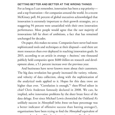 Competing Against Luck: The Story of Innovation and Customer Choice