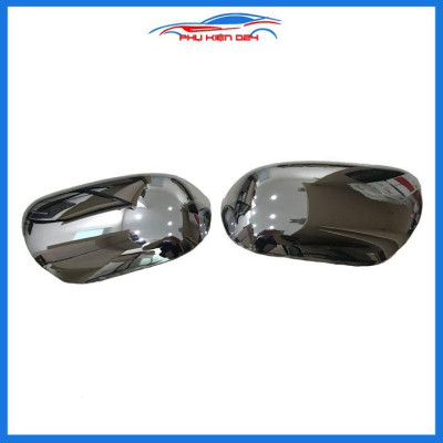 Ốp gương Vios 2014-2015-2016-2017 mạ crom bảo vệ chống trầy trang trí làm đẹp xe