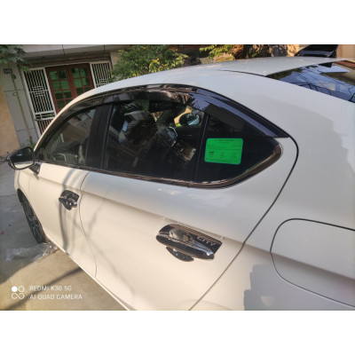 Vè che mưa xe Honda City 2015 - 2020, 2021, 2022 nhựa đen cao cấp - Giá 1 bộ